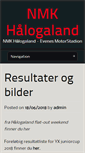 Mobile Screenshot of nmkhalogaland.no